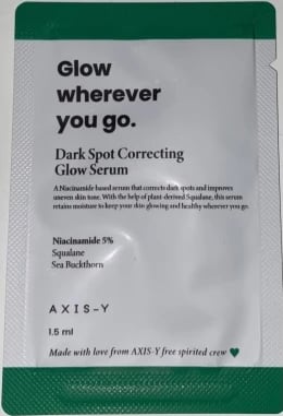 Serum për fytyrë AXIS-Y Dark Spot Correcting Glow Serum, 1.5ml