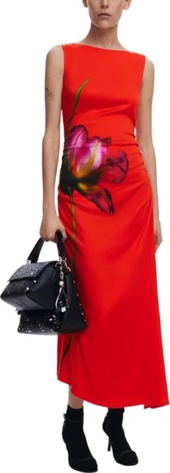 Fustan Desigual, femra, i kuq