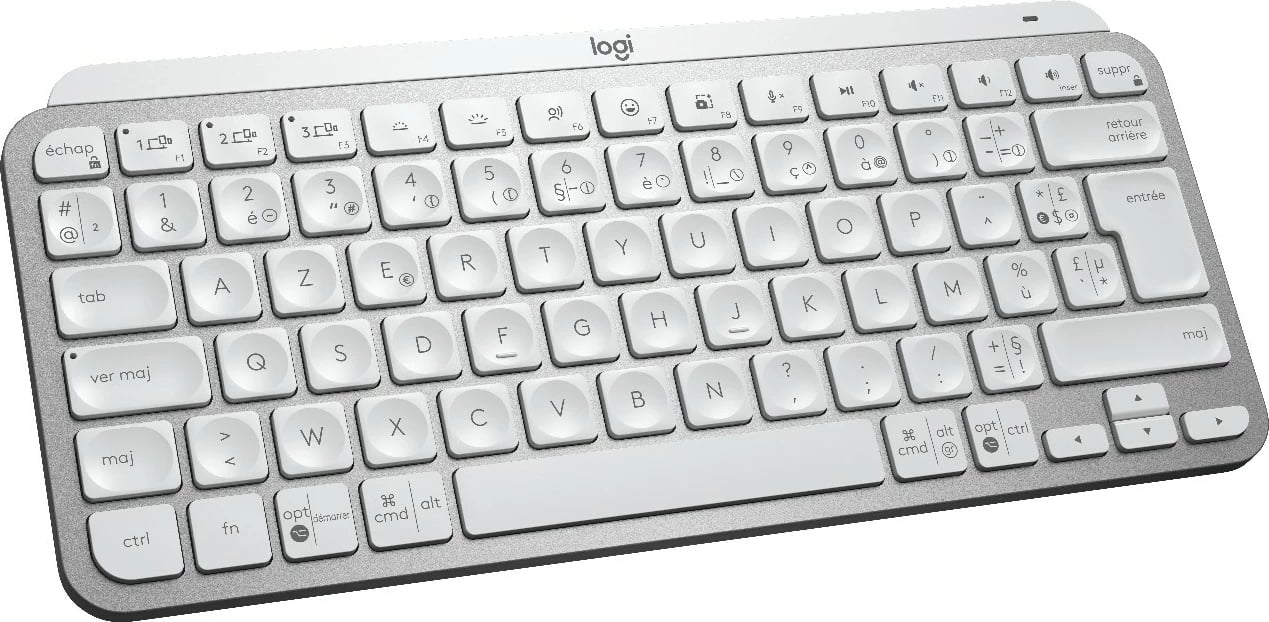 Tastierë wireless Logitech MX Keys Mini, e bardhë, me ndriçim Tastierë wireless Logitech MX Keys Mini, e bardhë, me ndriçim