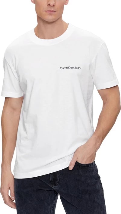 Maicë Calvin Klein Jeans për meshkuj, e bardhë