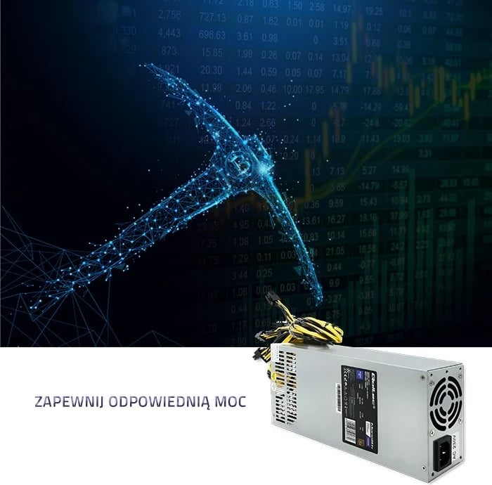 Furnizues Qoltec 50177 PCI-E Smart 1600W, 80 Plus Gold, Argjendtë Furnizues Qoltec 50177 PCI-E Smart 1600W, 80 Plus Gold, Argjendtë