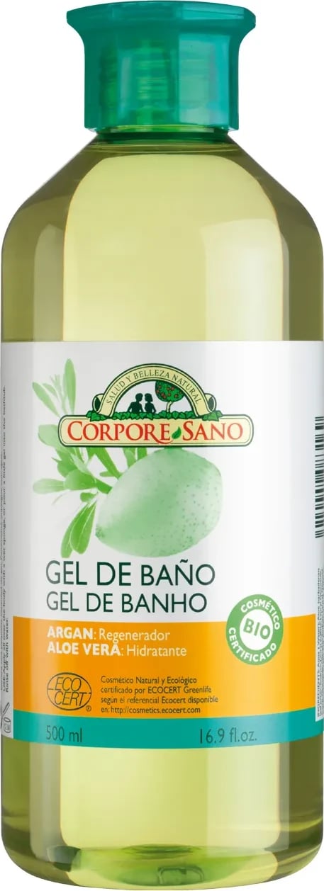 Xhel dushi Corpore Argan dhe Aloe Vera 500ml Xhel dushi Corpore Argan dhe Aloe Vera 500ml