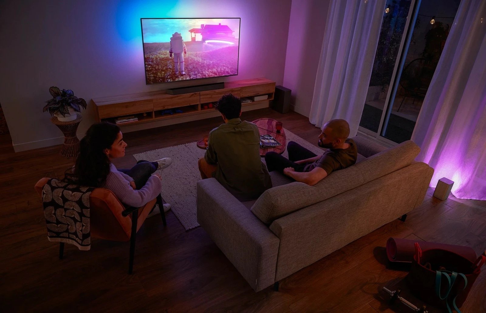Soundbar Philips TAB8507B/10 3.1 Atmos Bluetooth, i zi
