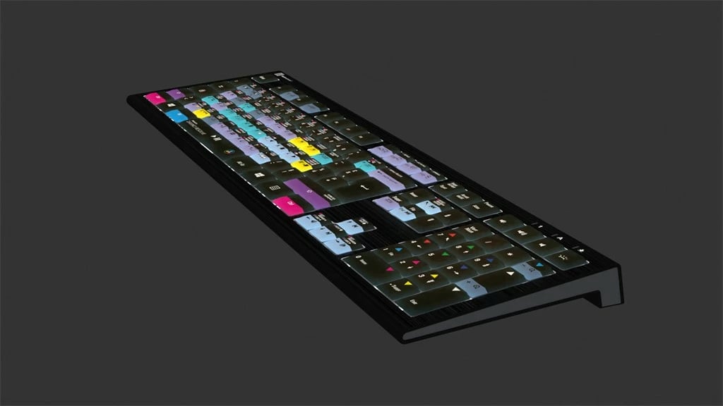 Tastierë LogicKeyboard Astra 2 DaVinci Resolve FR për PC
