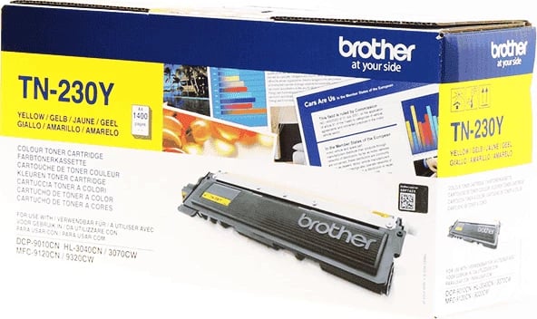 Toner, Brother TN-230Y, rendiment 1400 faqe, standard, e verdhë