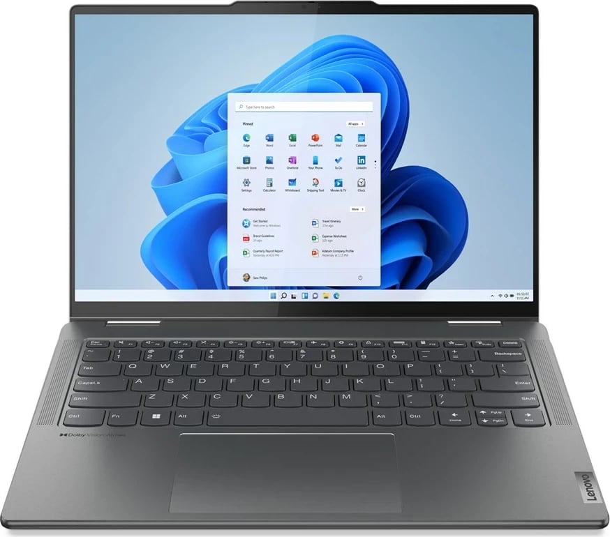 Laptop Lenovo Yoga 7 Touchscreen, 14", Intel core i5, 16GB RAM, 512GB SSD, hiri/ New Repacked