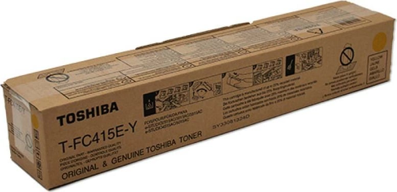 Toner, Toshiba T-FC415E-Y T-FC415EY 6AJ00000182 6AJ00000289 rendiment deri 24,000 faqe, e verdhë