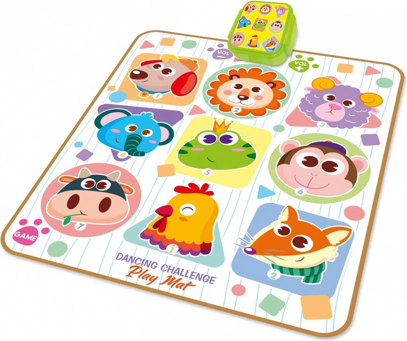 Tapet muzikor Artyk E-Edu Dance Mat, 82x65cm, shumëngjyrësh Tapet muzikor Artyk E-Edu Dance Mat, 82x65cm, shumëngjyrësh