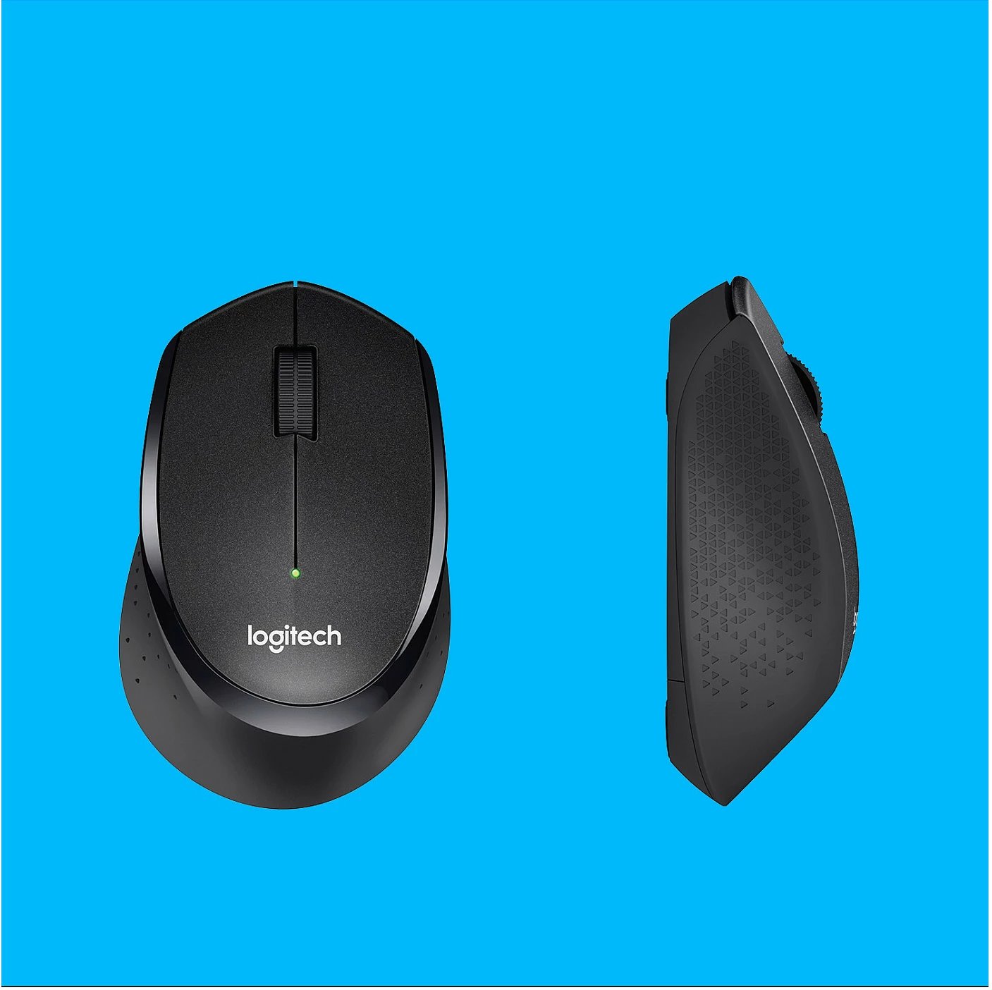 Maus Logitech M330 SILENT PLUS, Djathtas, Optik, RF Wireless, 1000 DPI, Zi
