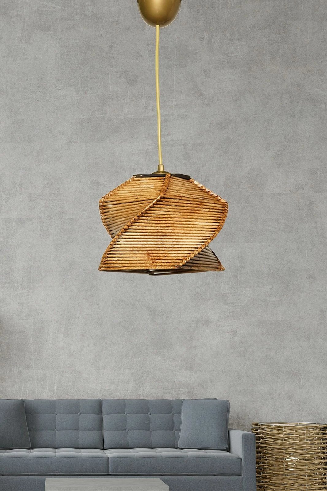 Llambë tavani Opviq, SP207, ngjyrë kafe, 20x75cm