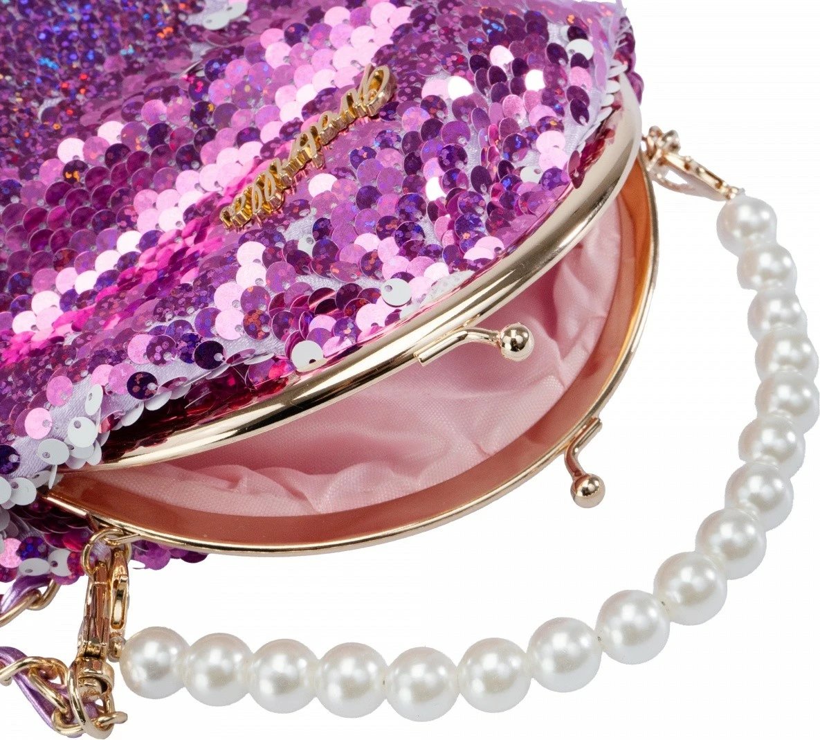 Çantë supi Nice Girabrilla Wallet Bag për vajza, Gold/Violet