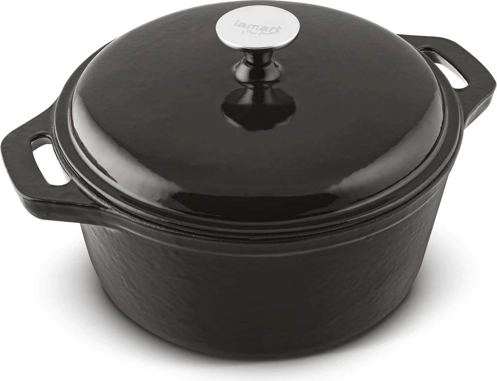 Tavë hekuri Lamart LT1209, 4.3 L, e zezë