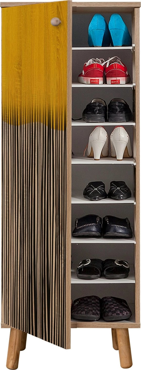 Set mobiljesh për korridor Skye Decor, ngjyrë Sonomo dhe Antracit, 931-1053