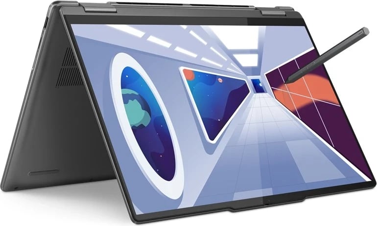 Laptop Lenovo Yoga 7 14IRL8, Intel® Core™ i7, 14' Touchscreen, 2.8K, 16 GB RAM, 512 GB SSD, Wi-Fi 6E, Windows 11 Home, Gri