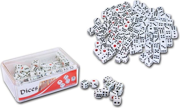 Zara Star Dice 1cm, 100 copë