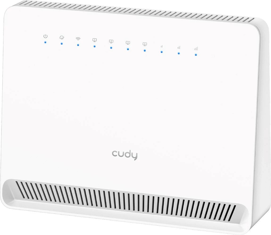 Router CUDY LT400E Wi-Fi 300 Mbps 4G LTE, Bardhë