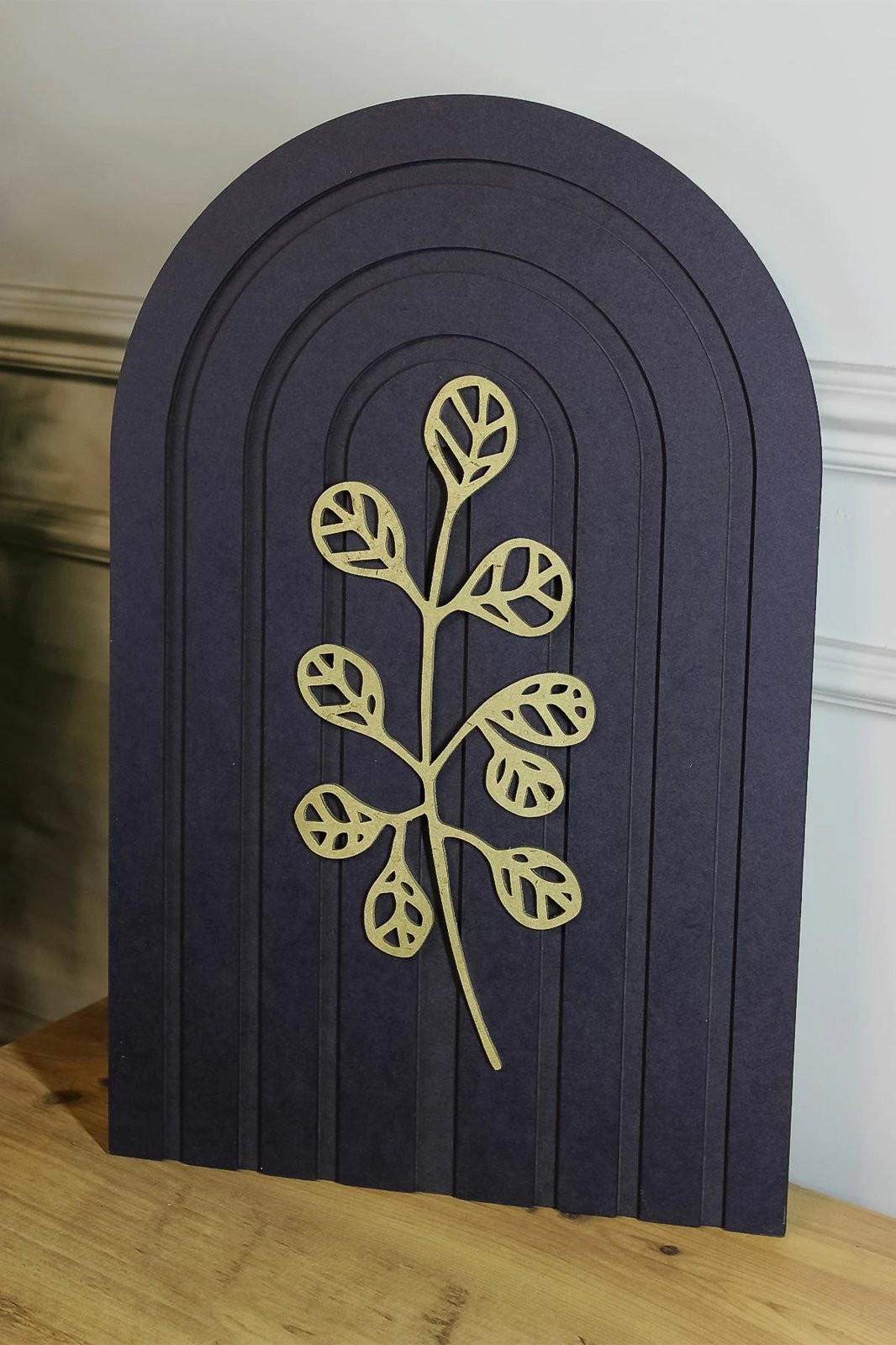 Pikturë dekorative, shumëngjyrëshe, Wallity, Ersy3Doval7-1828, 18x28x2cm