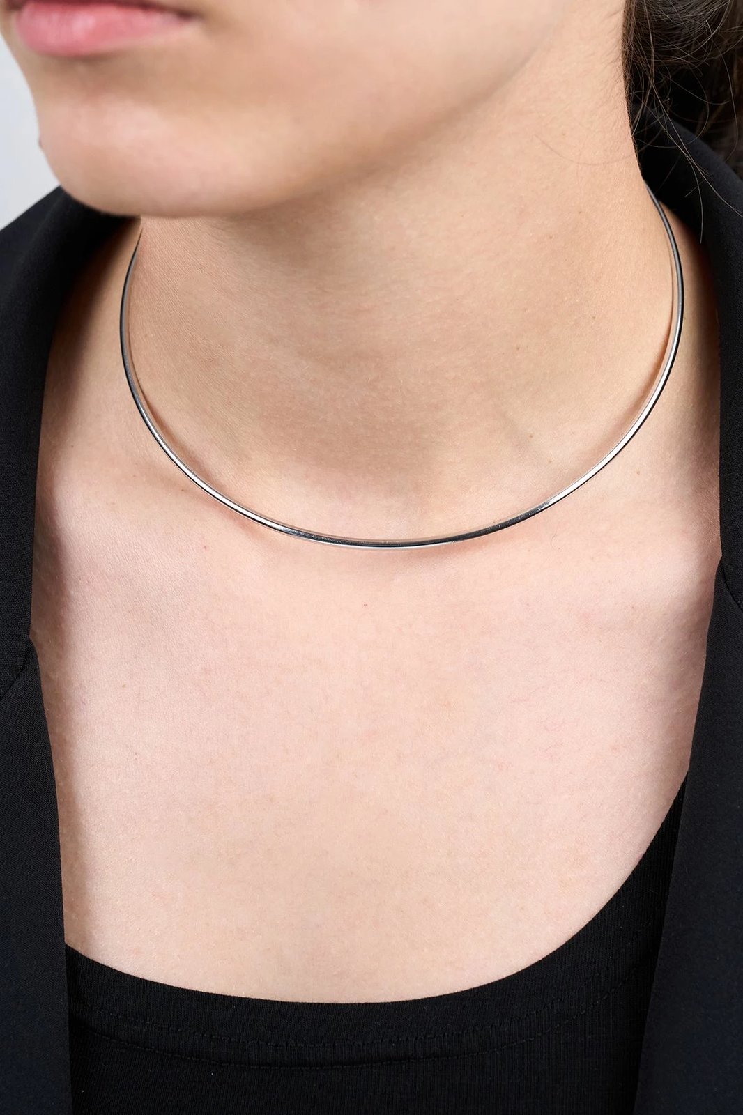 Qafore metalike Elika, ngjyrë argjendi, CK9979G