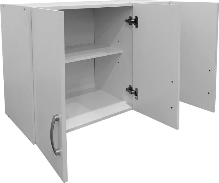 Dollap tre-dyerësh Lego loft, ngjyrë e bardhë, 90x41.5x60cm