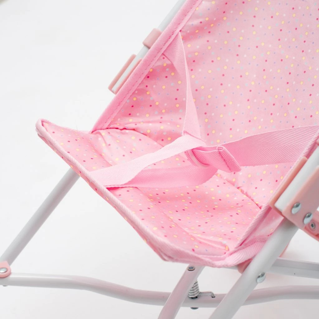 karrocë për kukulla palosëse, Baby Mix, Tara, metal e lehtë, për moshat 3+, rozë