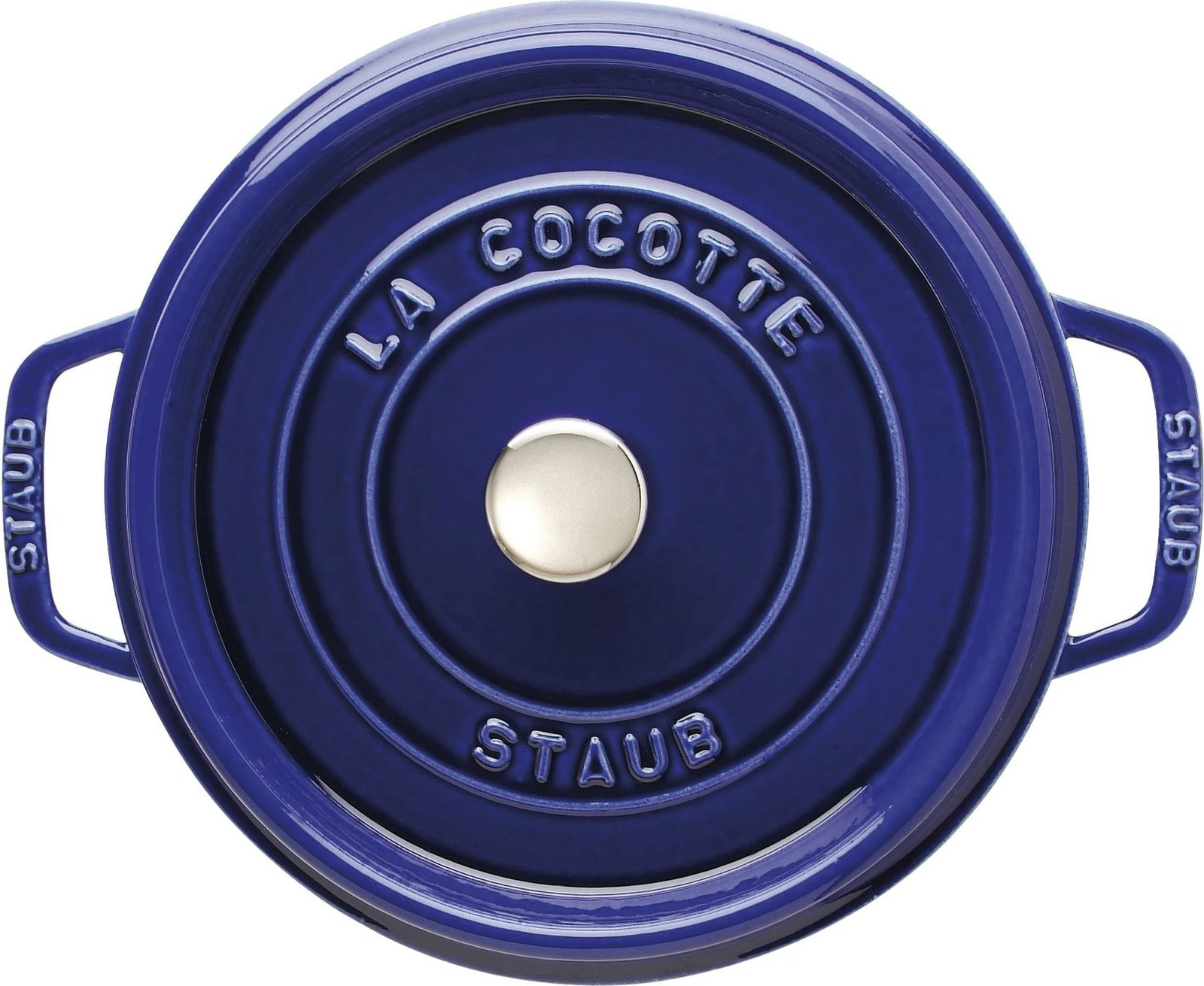 Tenxhere rrethore Staub Cocotte 24 cm, 3.8L, gize, kaltër