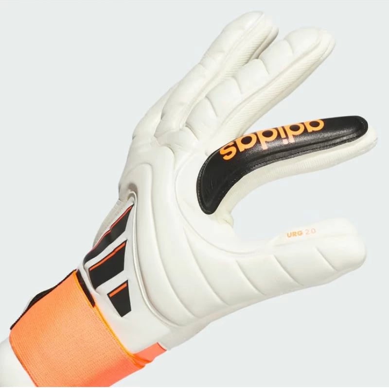 Doreza portieri për meshkuj dhe fëmijë adidas Copa Pro, të bardha dhe portokalli