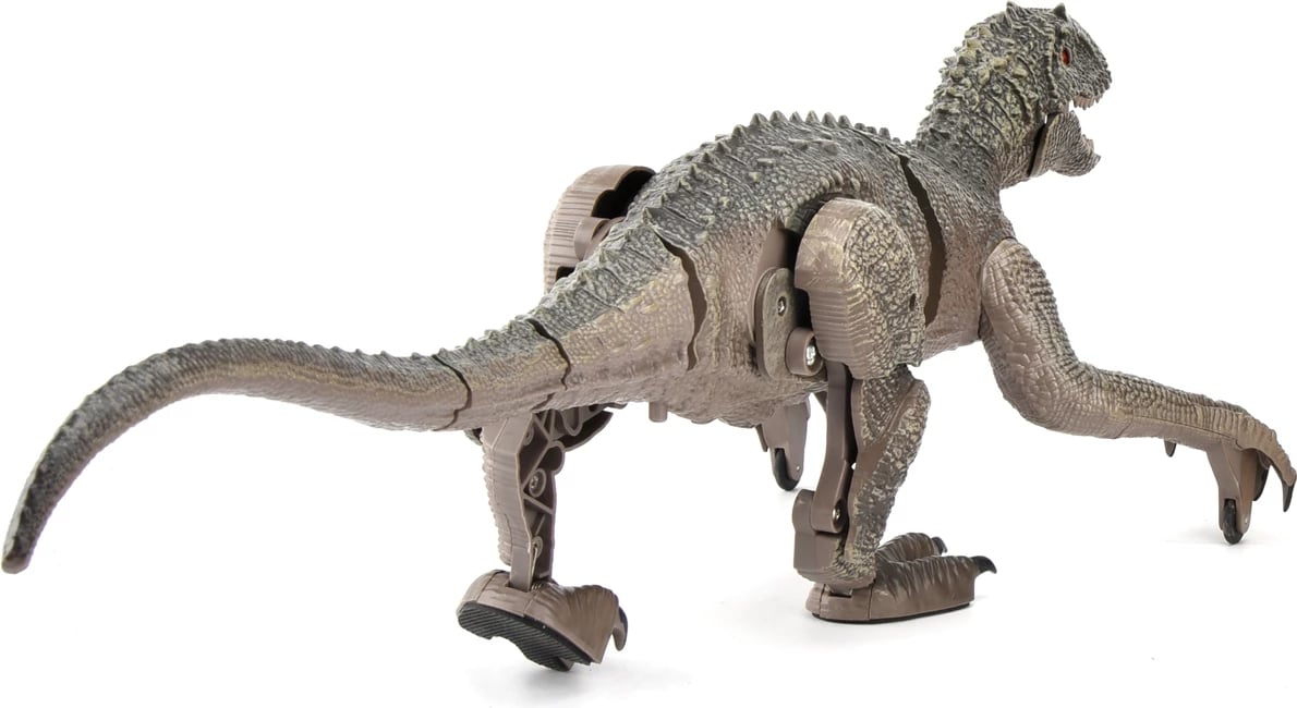 RC Roaring Raptor Grey Remote Control Dinosaur