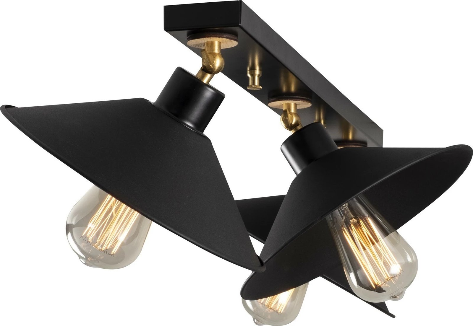 Llambë tavani moderne Opviq, Berceste - N-660, ngjyrë e zezë