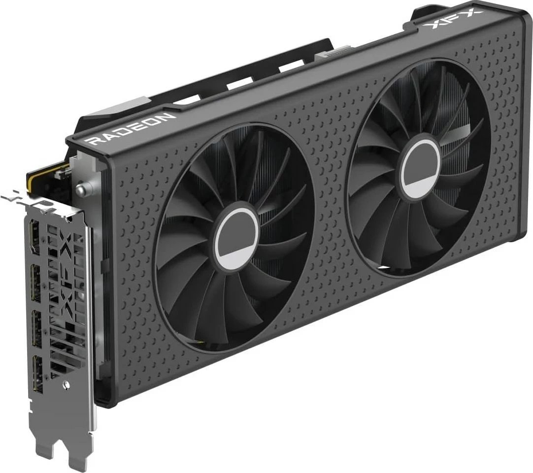 Kartelë grafike XFX RX 7700 XT SWFT 210, 12 GB GDDR6, e zezë