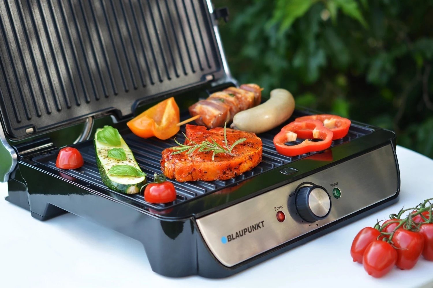 Grill kontakt Blaupunkt GRS701, 2000W, srebër