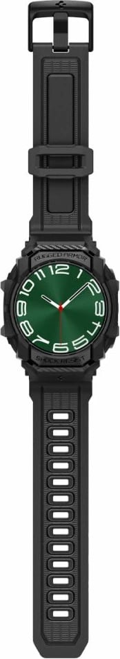 Mbështjellës Spigen Rugged Armor Pro për Samsung Galaxy Watch Ultra 47mm, i zi