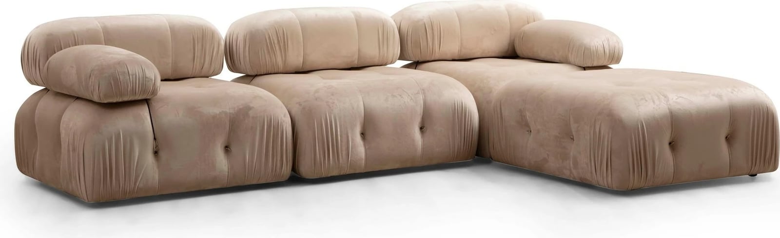 Puf Bubble, krem, Atelier del Sofa