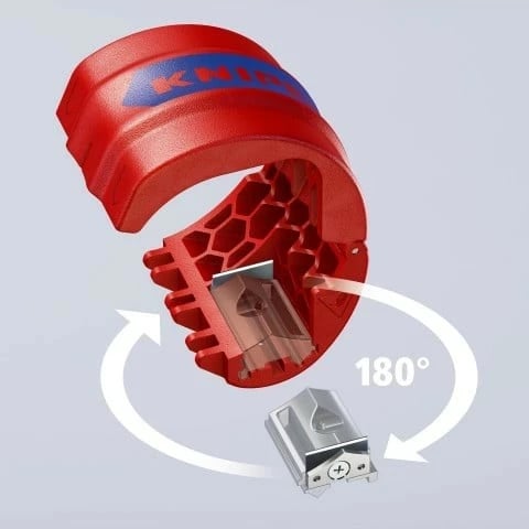 Prerës kabllosh Knipex BiX, plastikë/çelik inox, 5 cm, kuq Prerës kabllosh Knipex BiX, plastikë/çelik inox, 5 cm, kuq