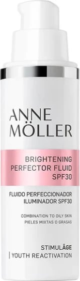 Fluid ndriçues për fytyrë Anne Möller Brightening Perfector Fluid SPF30 unisex 50ml