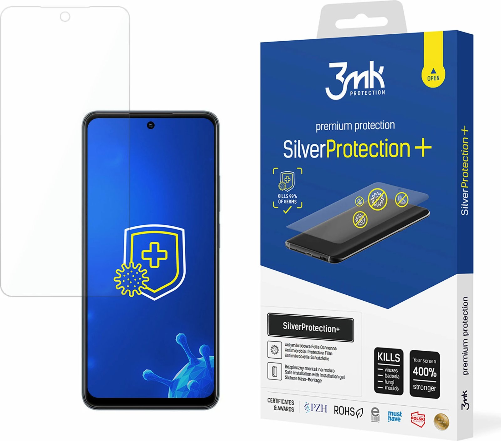 Folie mbrojtëse 3mk SilverProtection+ për Realme C65