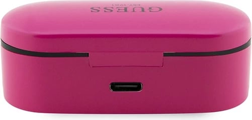 Kufje TWS Guess GUTWST31EM me Bluetooth 5.0, stacion karikimi 400mAh, Magenta Kufje TWS Guess GUTWST31EM me Bluetooth 5.0, stacion karikimi 400mAh, Magenta