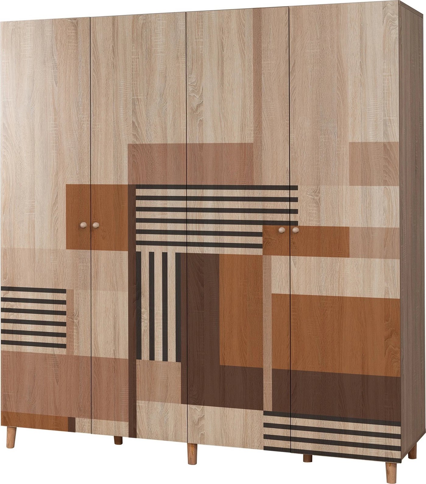 Dollap garderobe Sonomo, Skye Decor, Loni 4 -908