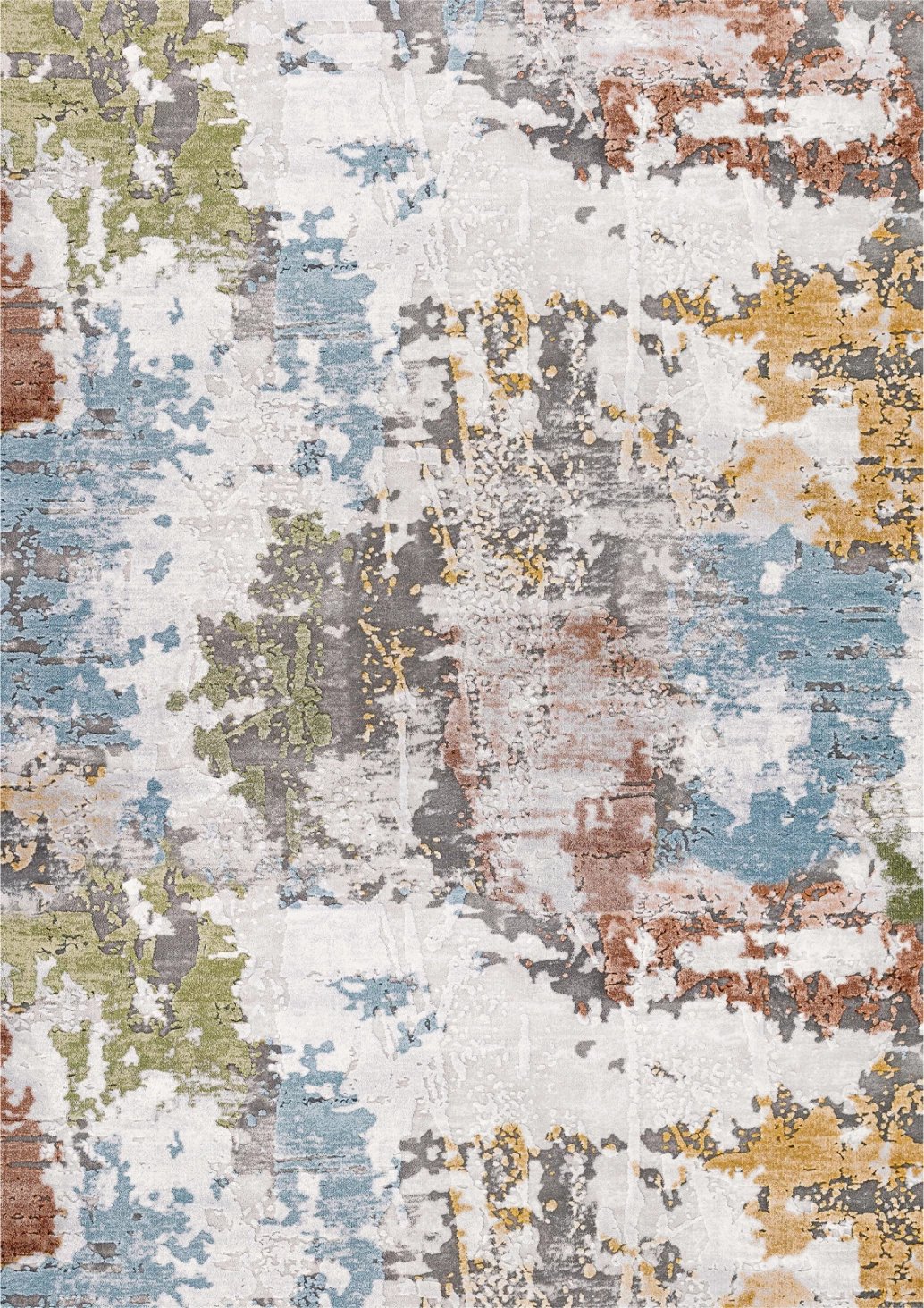 Tepih shumëngjyrësh, JOSIANE, FH7675.09, 160x230cm, me franja