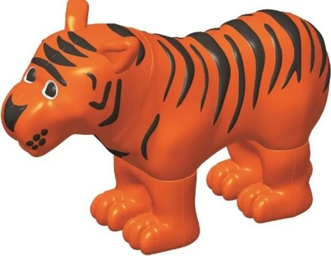 Set lodrash magnetike Malblo Mini Jungle Animals, 7 kafshë, shumëngjyrëshe