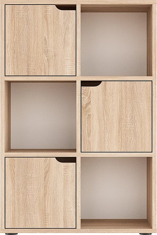 Raft librash Bookel, ngjyrë sonoma, 59.5x27.5x89cm