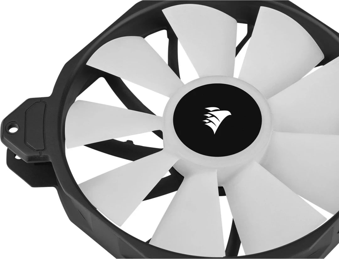 Ventilator për kasë Corsair SP140 RGB ELITE, 14 cm, i zi Ventilator për kasë Corsair SP140 RGB ELITE, 14 cm, i zi