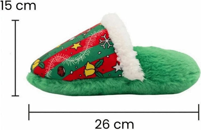 Lodra pelushi për qen, Paws & Whiskers, Havhav 1011, jeshile dhe e kuqe