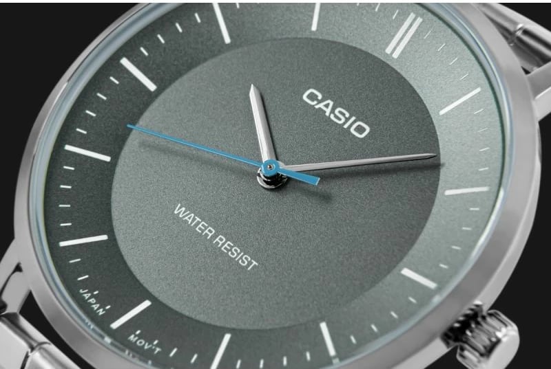 Orë dore për meshkuj Casio, argjend