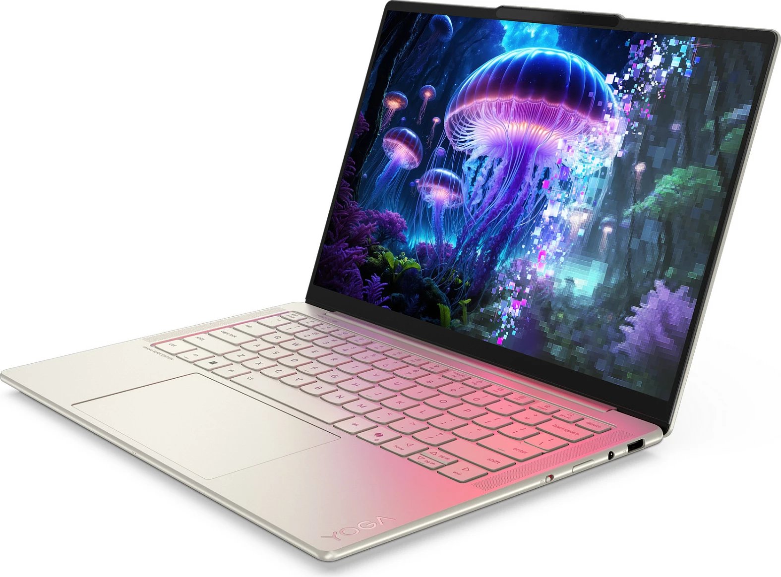 Laptop Lenovo Yoga Slim 7 14ILL10, Core Ultra 7 258V, 32GB/1TB SSD, 14 inç OLED, argjendtë