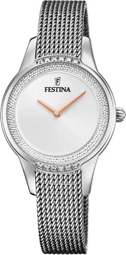Orë dore FESTINA F20494/1 për femra, argjendtë
