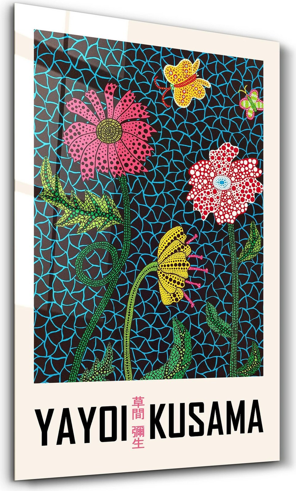 Pikturë dekorative prej xhami të temperuar, shumëngjyrëshe, SPR-1182, 46x72cm