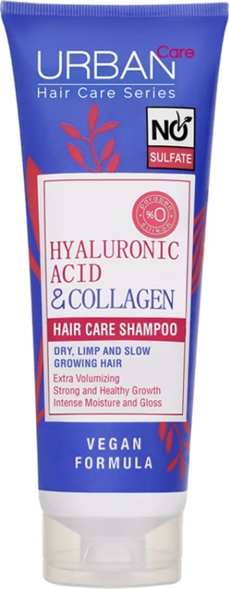 Shampon për flokë Urban Care Hyaluronic Acid & Collagen, 250 ml