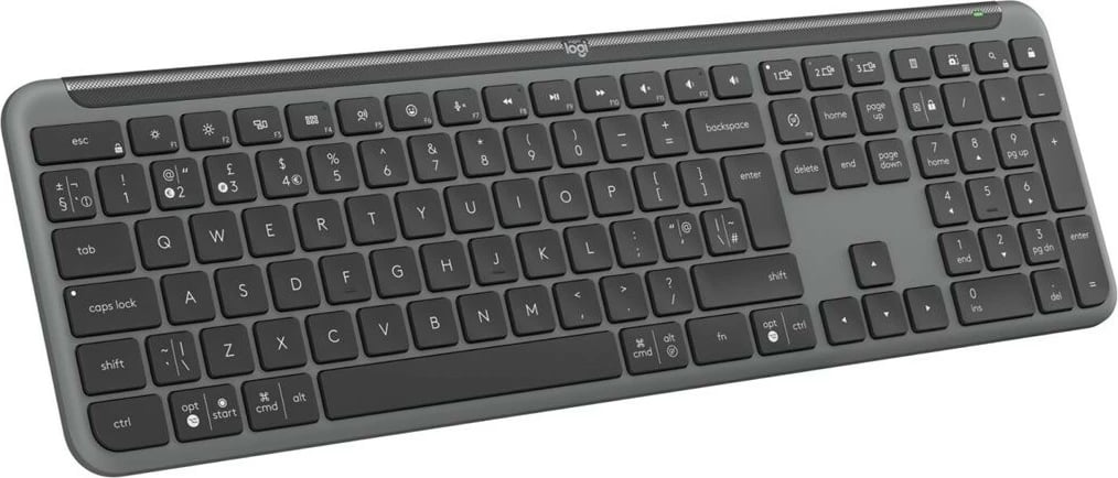 Tastierë Logitech K950 - Wireless, BT, gri