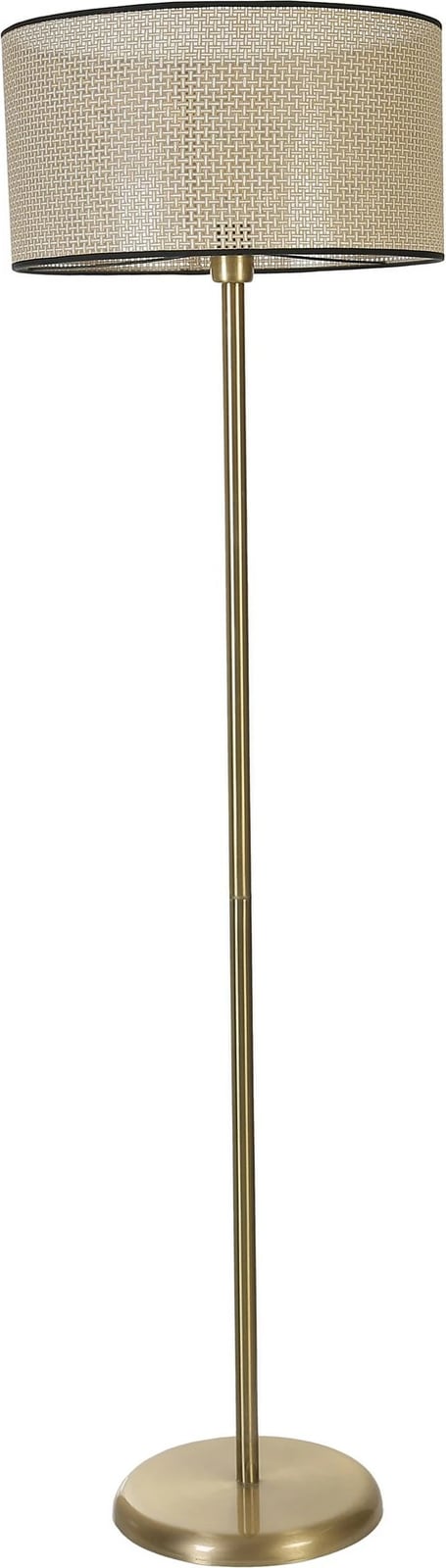 Set llambë tavani dhe llambë dyshemeje Opviq, 8873-6, ngjyrë ari dhe bezhë