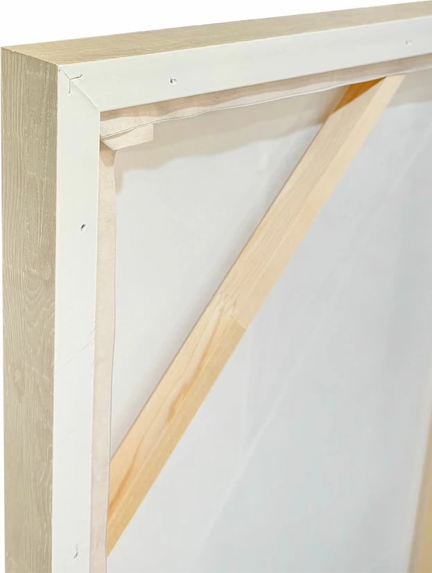 Pikturë dekorative CRADLE me kornizë, kanavacë, bezhë, kafe, e zezë, gri, 82.6x4.3x122.6cm